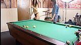 geile brunette veliert beim billiard und bekommt die kugel in die pussy snapshot 8