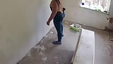 Fucked in the mouth and fucked a worker right on site snapshot 1