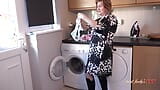 AuntJudysXXX - Your 58yo Curvy Mature Housewife Mrs. Kugar Sucks Your Cock in the Laundry Room (POV) snapshot 2