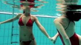 Markova and Zlata - hottest lesbians underwater snapshot 3