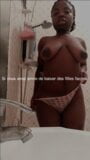 Blackette de 18 ans a poil sous la douche ! snapshot 1