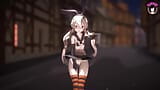 Shimakaze - горячий танец (3D хентай) snapshot 7