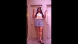 What To Do With An Old Pink Satiny Nightgown Outfit Video snapshot 8