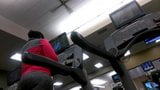 Fat ass Ebony on Treadmill part1 snapshot 8