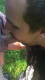 Blowjob in the woods snapshot 8