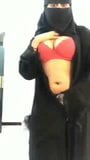 Sexy Niqab Stripping snapshot 3