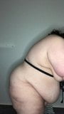 Ssbbw, sub anal plug, vibrator orgasm snapshot 16