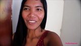 Tiny Thai Teen Heather films everyself giving deepthroat snapshot 2