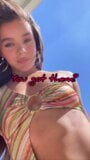 Hailee Steinfeld JOI Humiliation Tasks, CEI, Commands snapshot 3