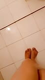 She’s Get Fun with Cream and Shaving Her Legs snapshot 5