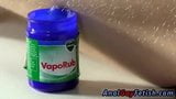 Handjob nimmt Vicks doppelt mit Sperma snapshot 8