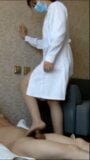 Asian Nurse Footjob Check Up snapshot 10