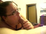 McBoobers BBW Heather Sucking Cock snapshot 4