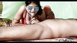 Desi Bhabhi Fucking Doggy style and Desi Blowjob Hindi Audio Rahesh snapshot 4