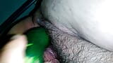 Hairy pussy satisfies to the point of pissing snapshot 8