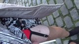 transgender travesti sounding dildo  outdoor road 2a snapshot 12