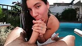 Afternoon of ANAL sex by the pool snapshot 7