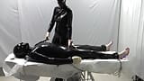 Mrs. Dominatrix and her experiments on a slave. Second angle. Full video snapshot 5