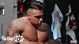 Twink benjamin blue nimmt bodybuilder phillipe Massas riesige ladung gerade in den arsch - TWINKPOP snapshot 4