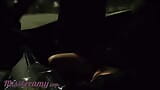 Dogging with my wife in a public car parking. She fucks a voyeur 02 - MissCreamy snapshot 5