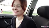 NIEMIECKA SKAUT - drobna niemiecka ruda dziewczyna Lizzy Rose Pickup do castingu jebanie snapshot 7