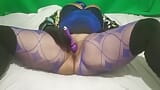 Horny wife chanell squirting masturbation on the bed of her husband's friend snapshot 7