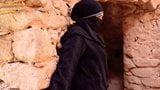 Arab very hot girl in a hijab smoking snapshot 1