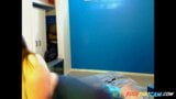 Mandy majestueus toont haar webcam met grote borsten snapshot 9
