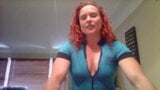 Redheaded MILF Flexing 2 snapshot 1