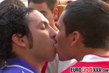 Young Euro jocks cum hard after fucking in cafe orgy snapshot 5