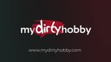 MyDirtyHobby - Nerdy teen babe POV reverse cowgirl creampie snapshot 1