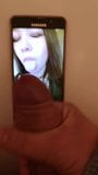 Cumtribute on tongue snapshot 1