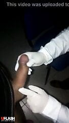 dickflash female doctor, doctora revisando pene