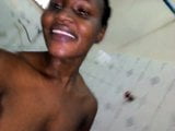 African girlfriend and sexy shower part 2 snapshot 1