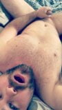 Horny hunk self shot masturbating, teasing and cumming snapshot 3