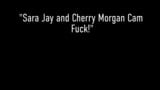 Big Butt Cougar Sara Jay's Double Blowjob With Cherry Morgan snapshot 1