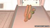 3D эмо-крошка трахает пальцами и мастурбирует себя игрушкой snapshot 3