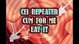 CEI रिपीटर मेरे लिए वीर्य निकालता है और इसे खाती है बहिन snapshot 8