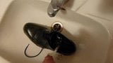 Piss in men's dress shoe snapshot 6