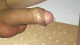 A young toilet boy moans a lot from a huge cock in the ass with daddy 's sperm ! snapshot 18