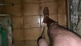 Walking while Dangling my chains on my 8mm Pierced cock, then Masturbating a little and in the end Fucking myself snapshot 2