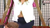 Alemana sumisa gordita rubia ama de casa esclava atada durante bdsm snapshot 3