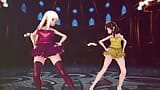 Mmd R-18 Anime Girls Sexy Dancing Clip 263 snapshot 4