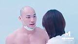 Bande-annonce - Avoir des relations sexuelles immorales pendant la pandémie, partie 4 - Su Qing Ge - MD-0150 - EP4 - Meilleur porno original d'Asie snapshot 3