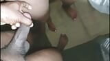 Desi Indian Girl sex or Wife Sex Village Home, Cleaned the hair from the wife's pussy, then fucked her and tore her ass. snapshot 14