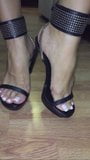 Arab feet french pedicure high heels snapshot 9