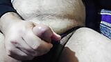 I cum in my burgundy panties snapshot 13