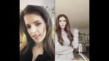 Anna Kendrick's Cute Reactions to Getting Drenched in My Cum snapshot 10