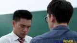 PETERFEVER Asian Teacher Barebacked By Young Hung Student snapshot 2