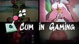 HornyCraft Minecraft Parody Hentai game PornPlay Ep.34 blaze caught undressing her cute pink panties snapshot 1